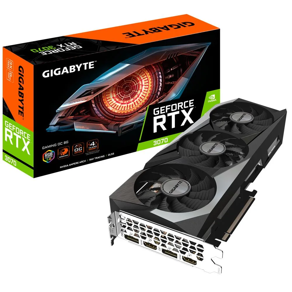 Rtx 30 Series GPU Graphic Card 3060 3070 3080 3090 Gaming Video Card GPU Eth Zec Ltc Coin